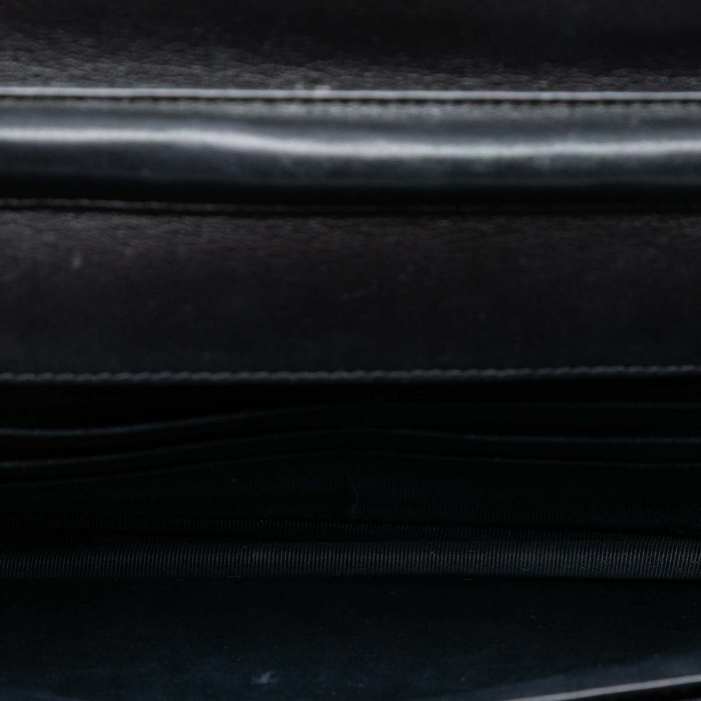 Second hand Chanel WOC Patent Leather Quilted Flap Crossbody Black - Tabita Bags