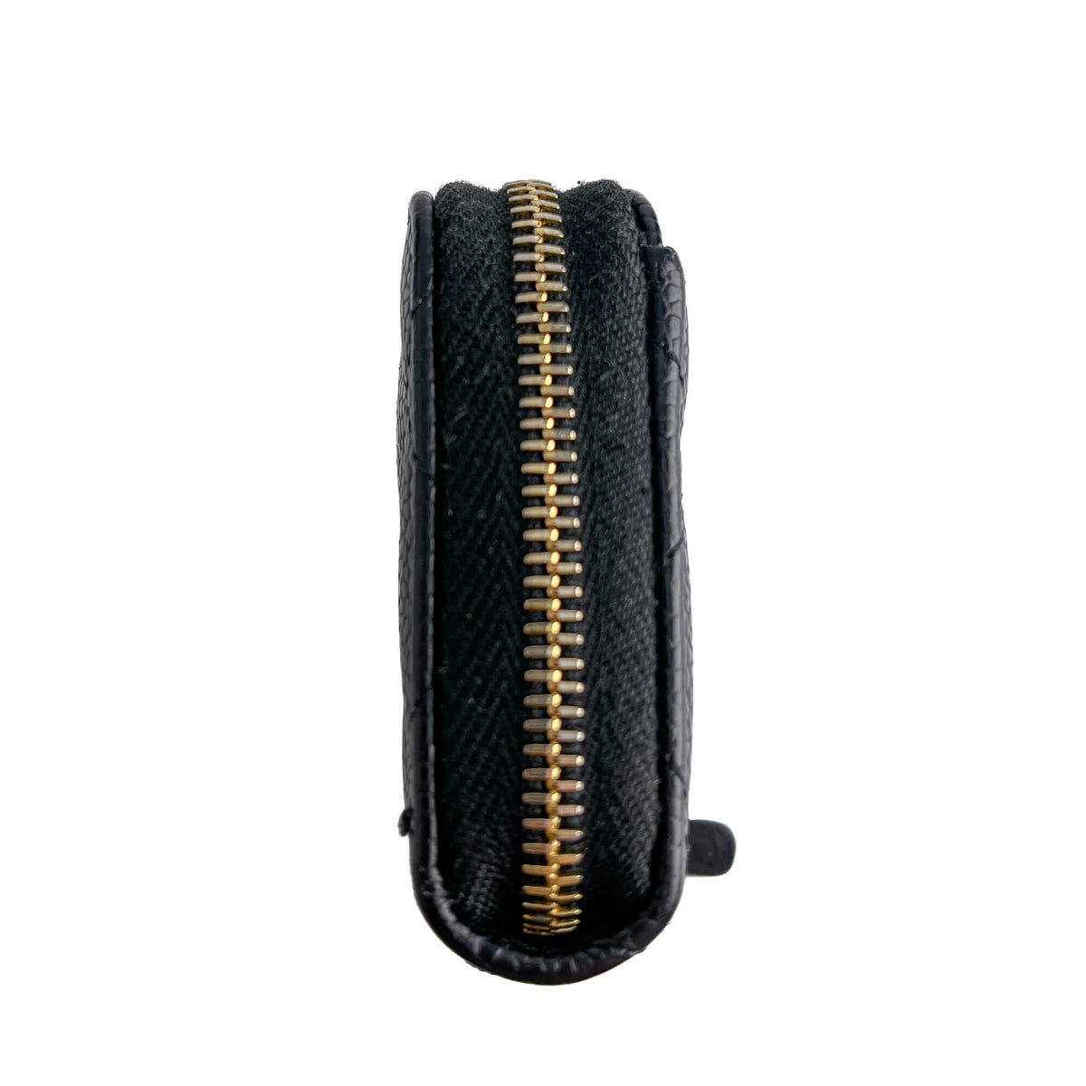 Second hand Chanel Zip Coin Purse Caviar Leather Black - Tabita Bags