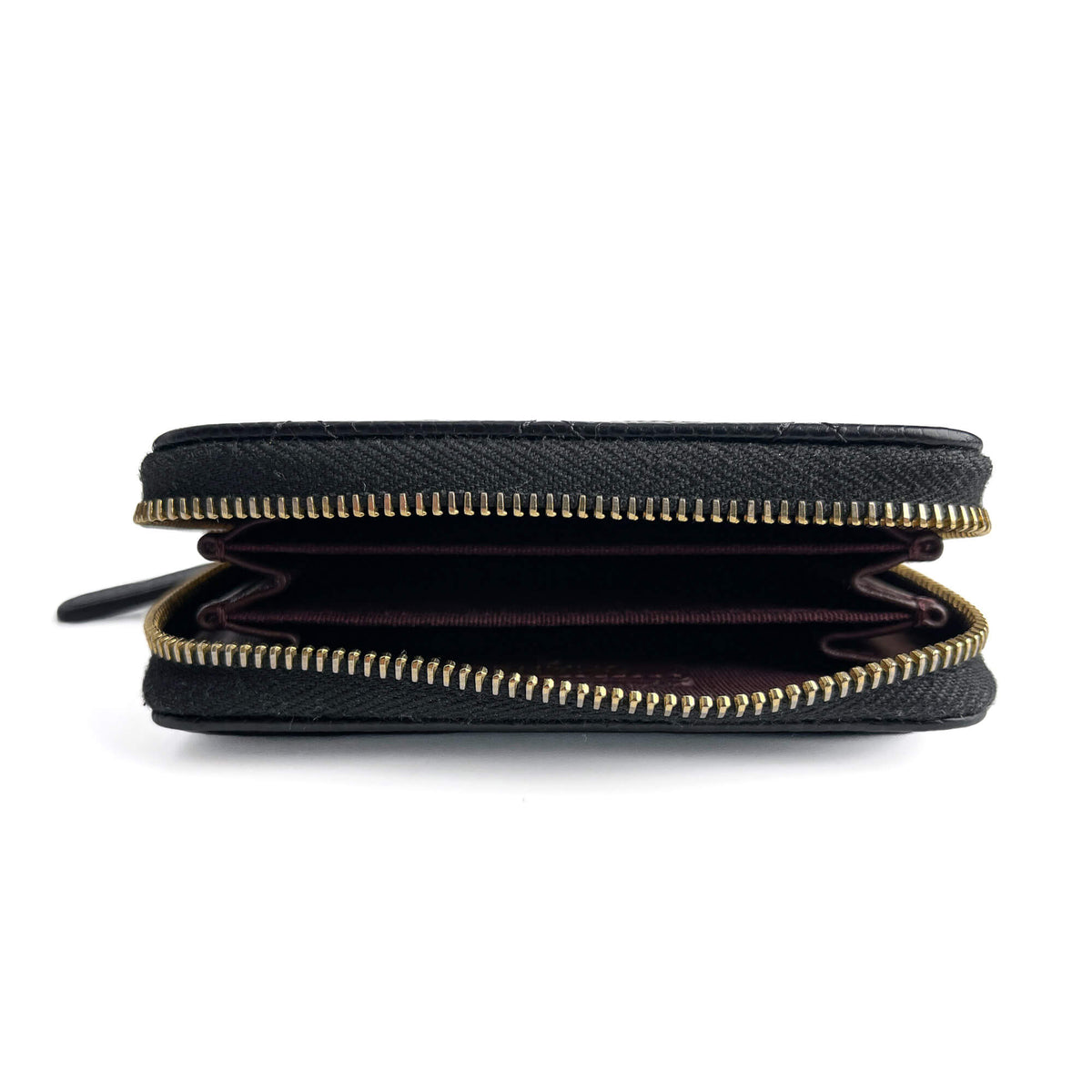 Second hand Chanel Zip Coin Purse Caviar Leather Black - Tabita Bags