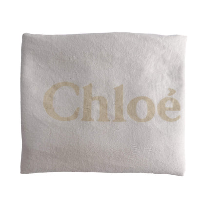 Second hand Chloé Marcie Medium Calfskin Leather Hobo Shoulder Bag Eucalyptus Green - Tabita Bags