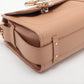 Second hand Chloé Tess Day Mini Calfskin Leather 3 - Ways Top - handle Bag Light Tan - Tabita Bags