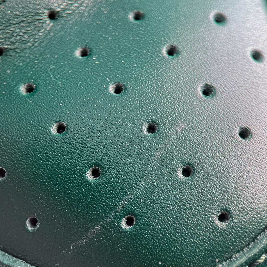 Second hand Dior B27 Leather Oblique Sneakers 38 Green - Tabita Bags