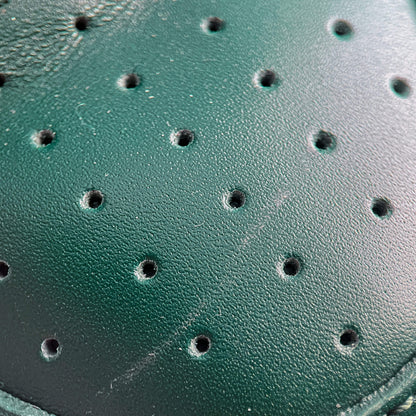 Second hand Dior B27 Leather Oblique Sneakers 38 Green - Tabita Bags