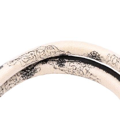 Second hand Dior Book Tote Large Embroidery Canvas Handbag White - Tabita Bags