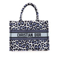 Second hand Dior Book Tote Medium Canvas Embroidery Handbag Mizza - Tabita Bags