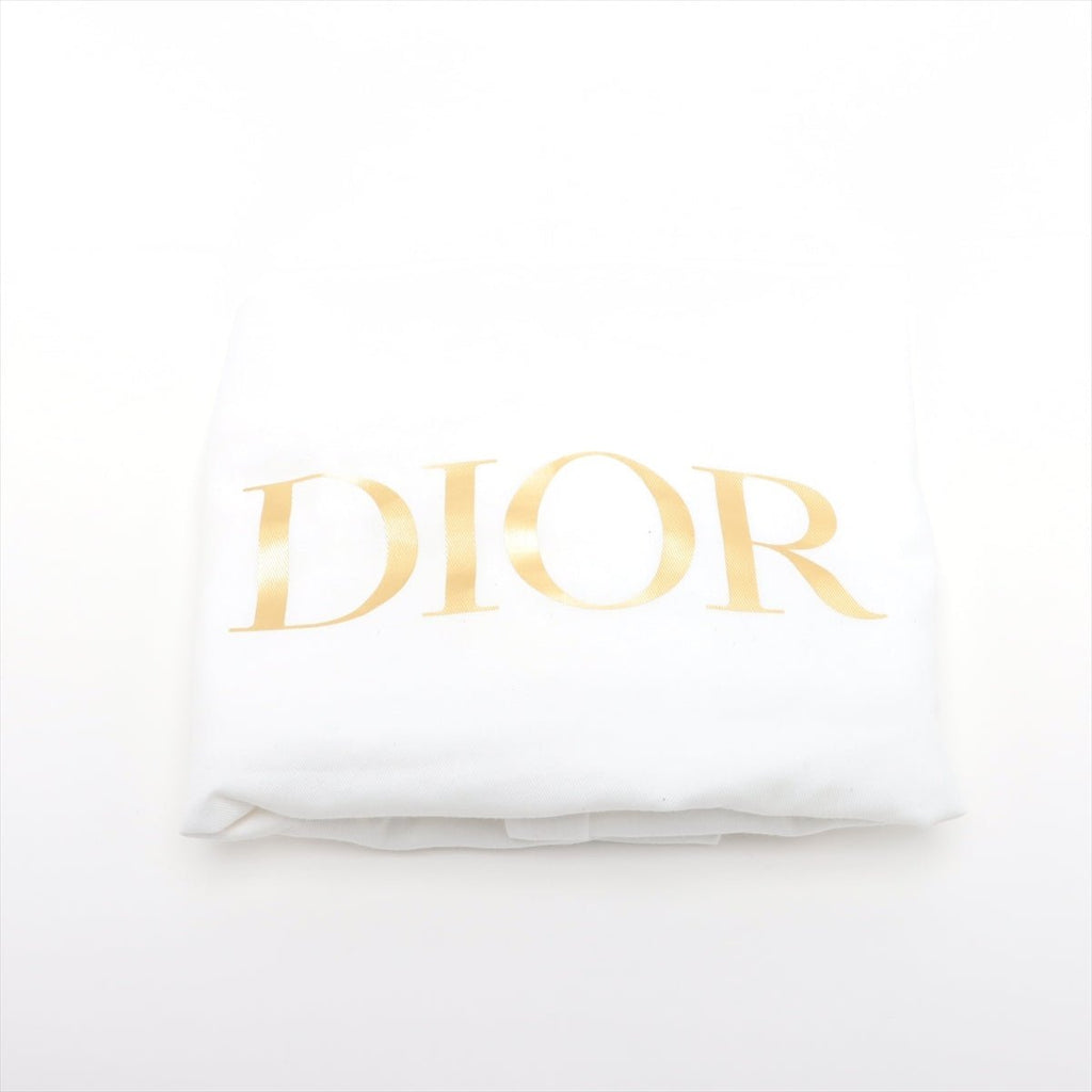 Second hand Dior Book Tote Medium Leather Macrocannage Handbag Black - Tabita Bags