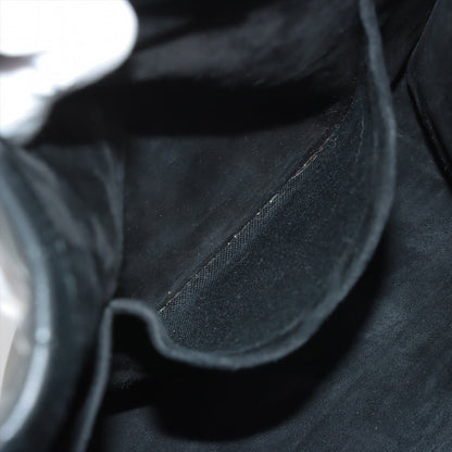 Second hand Dior Book Tote Medium Leather Macrocannage Handbag Black - Tabita Bags