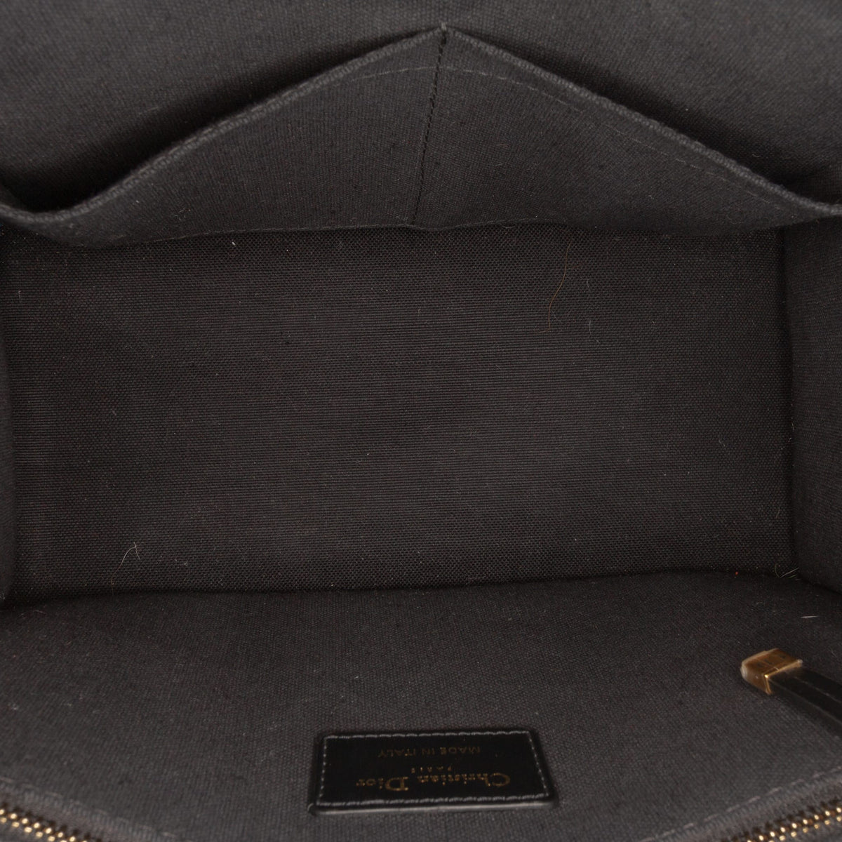 Second hand Dior Book Tote Small Embroidery Canvas Tote Bag Plan De Paris Black - Tabita Bags