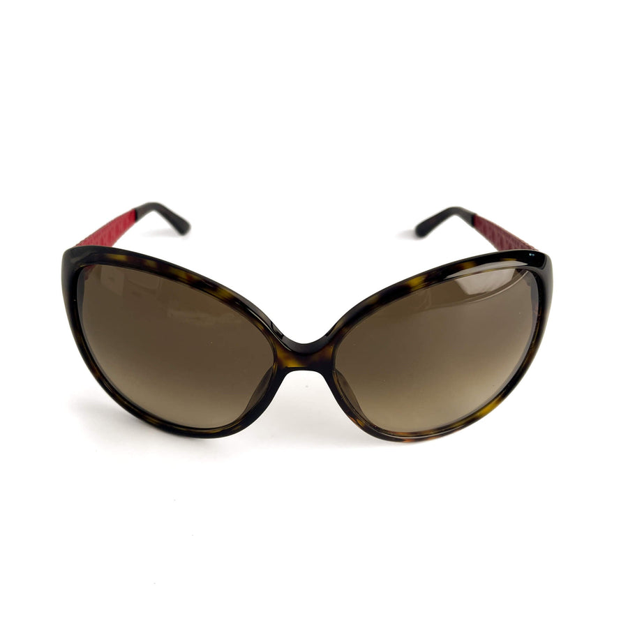 Second hand Dior Cannage Acetate Oversized Brown - Tabita Bags
