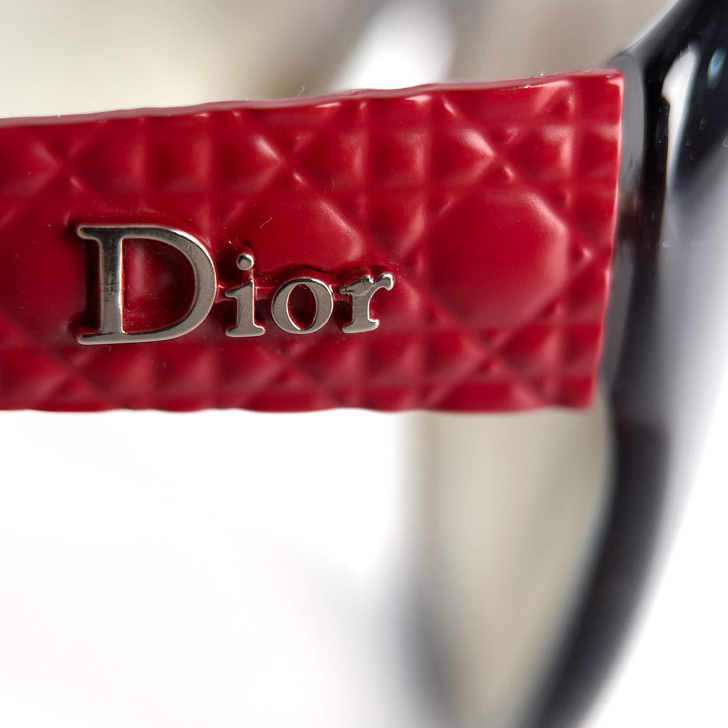 Second hand Dior Cannage Acetate Oversized Brown - Tabita Bags