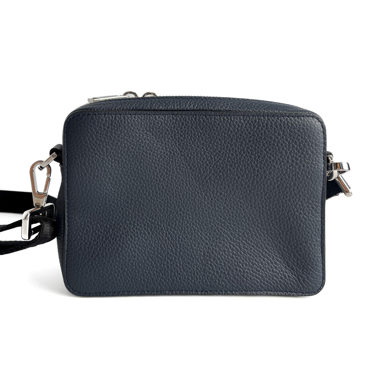 Second hand Dior Dior x Shawn Stussy Leather 2 - Ways Camera Crossbody Blue - Tabita Bags
