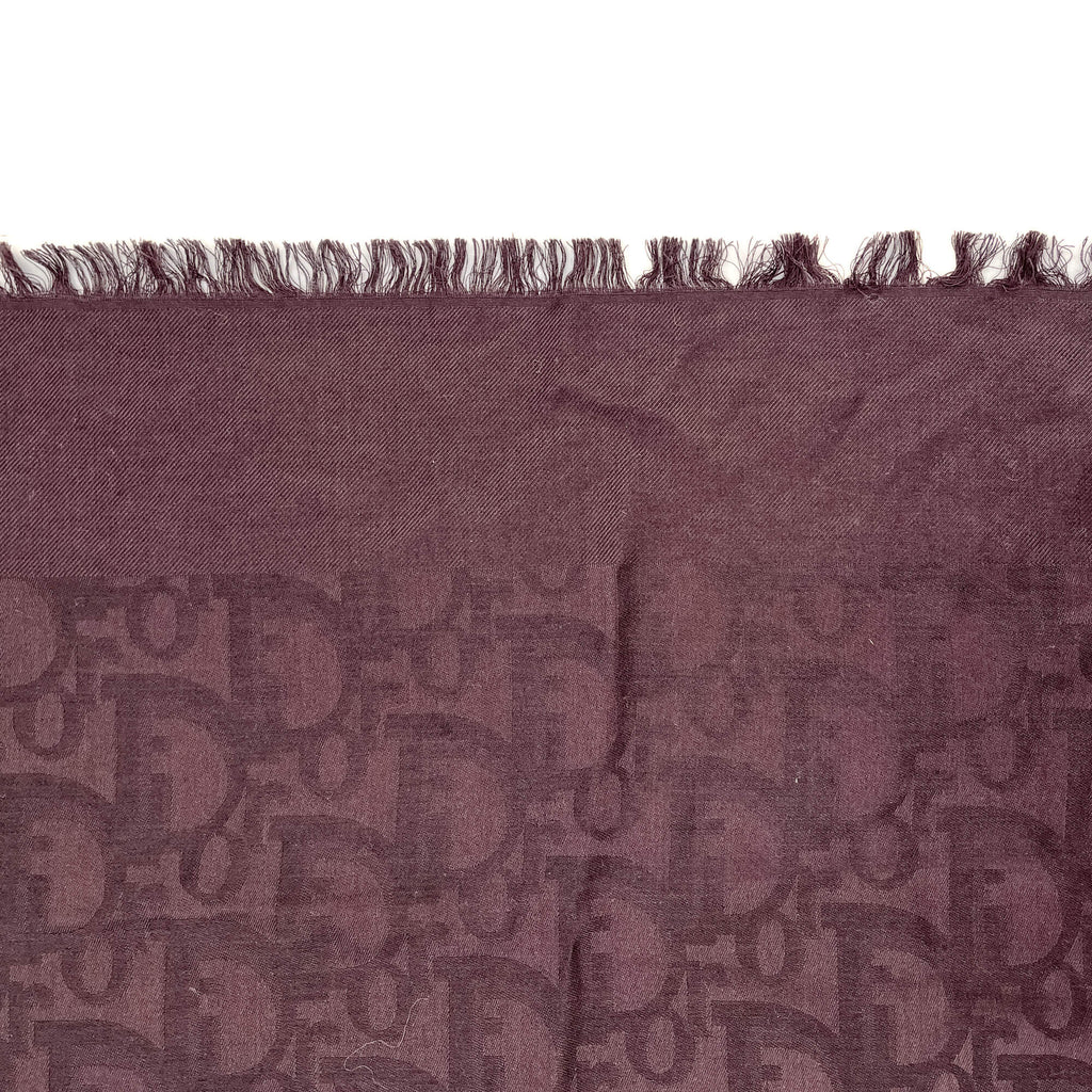 Second hand Dior Foulard Wool and silk Oblique - Tabita Bags