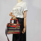 Second hand Dior Lady D - Lite Medium Embroidery Canvas 2 - Ways Tote Bag Multicolor - Tabita Bags