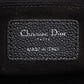 Second hand Dior Lady Dior Medium Cannage Grained Calfskin Leather 2 - Ways Tote Bag Black - Tabita Bags