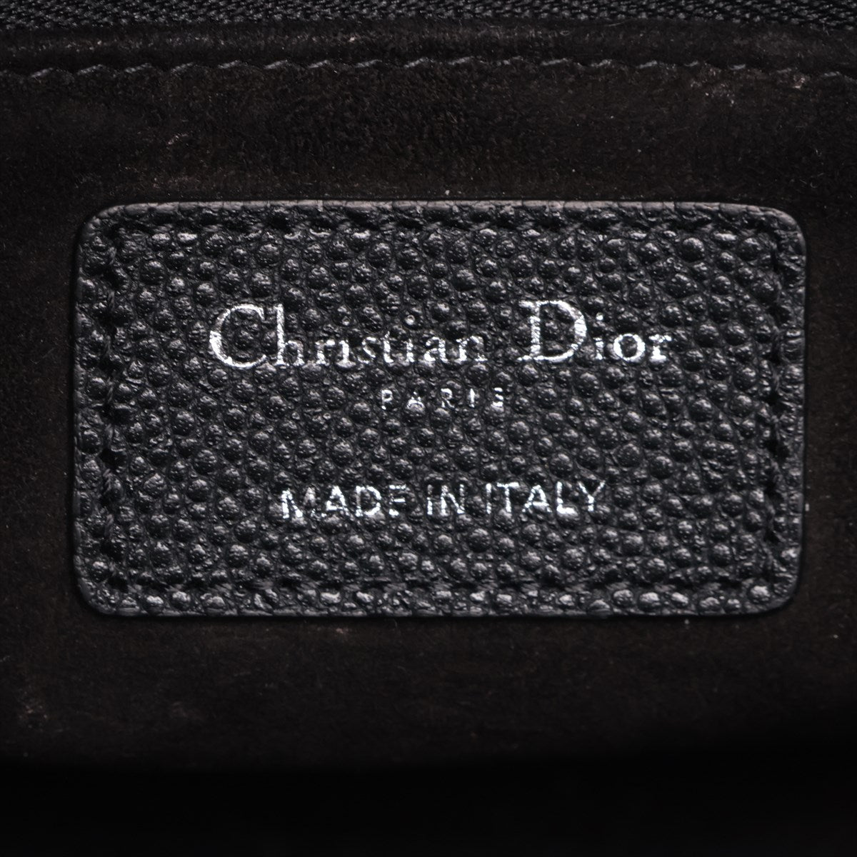 Second hand Dior Lady Dior Medium Cannage Grained Calfskin Leather 2 - Ways Tote Bag Black - Tabita Bags