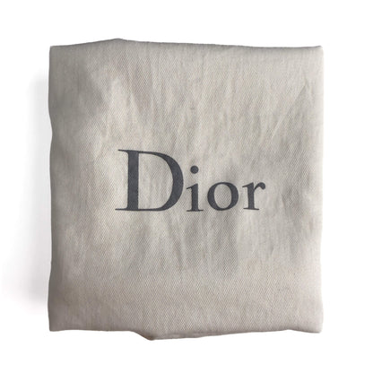 Second hand Dior Lady Dior Medium Zip Closure Cannage Lambskin Leather 2-Ways Tote Bag Black - Tabita Bags
