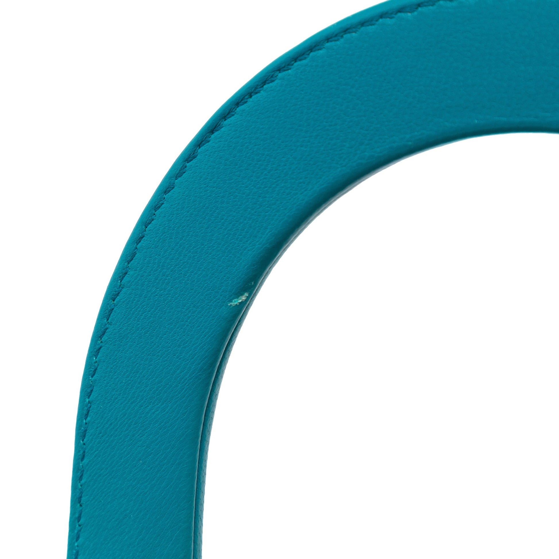 Second hand Dior Lady Dior Medium Zip Closure Cannage Lambskin Leather 2 - Ways Tote Bag Blue - Tabita Bags