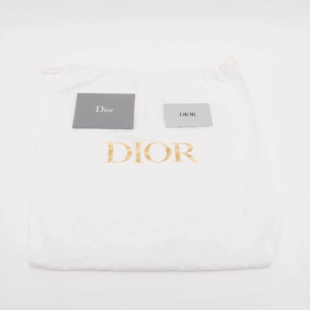 Second hand Dior Lady Dior Small Grained Calfskin Leather My ABCDior Cannage Tote Handbag Pink - Tabita Bags