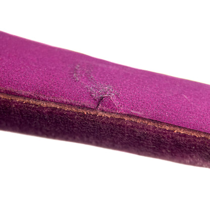 Second hand Dior Miss Dior Peep Toes 135 Velvet Pump 40.5 Purple - Tabita Bags