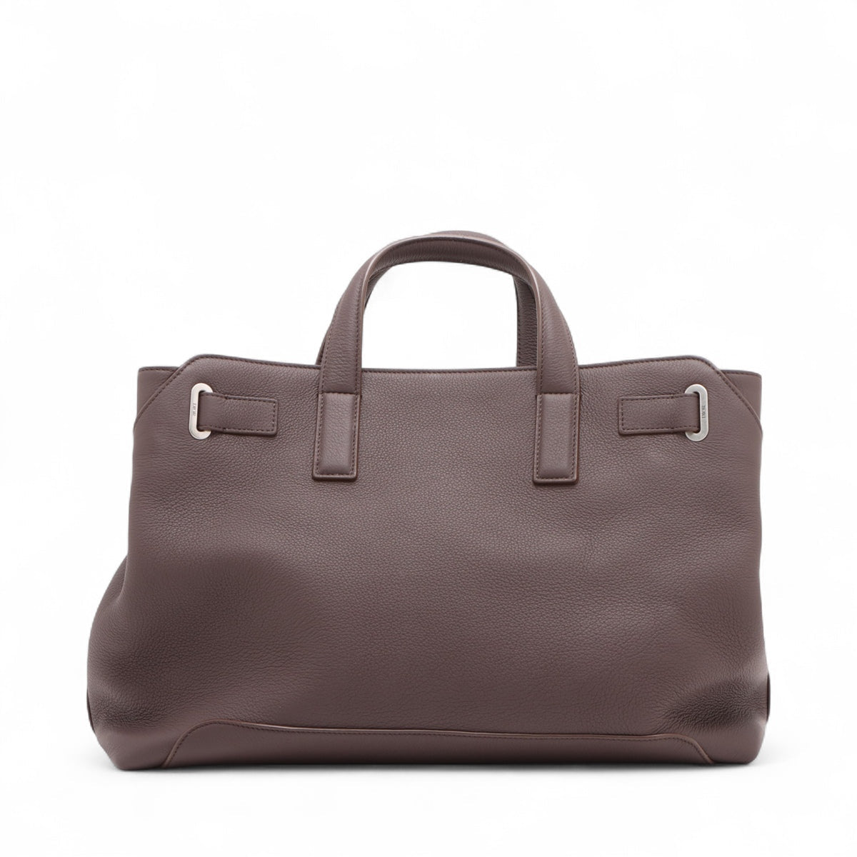 Second hand Dior Normandie Medium Calfskin Men's Tote Crossbody Brown - Tabita Bags