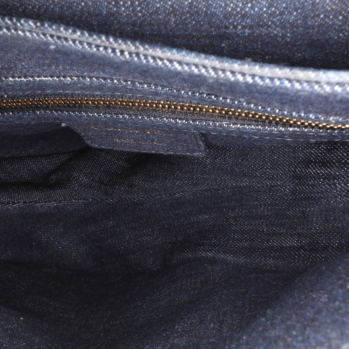 Second hand Dior Saddle Denim Shoulder Bag Tie Dye Blue - Tabita Bags