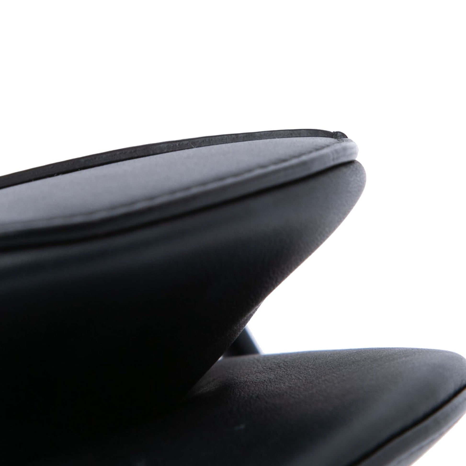 Second hand Dior Saddle Grained Calfskin Leather No Strap Handbag Black - Tabita Bags