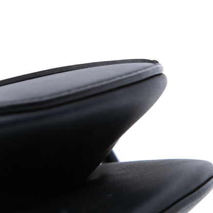 Second hand Dior Saddle Grained Calfskin Leather No Strap Handbag Black - Tabita Bags