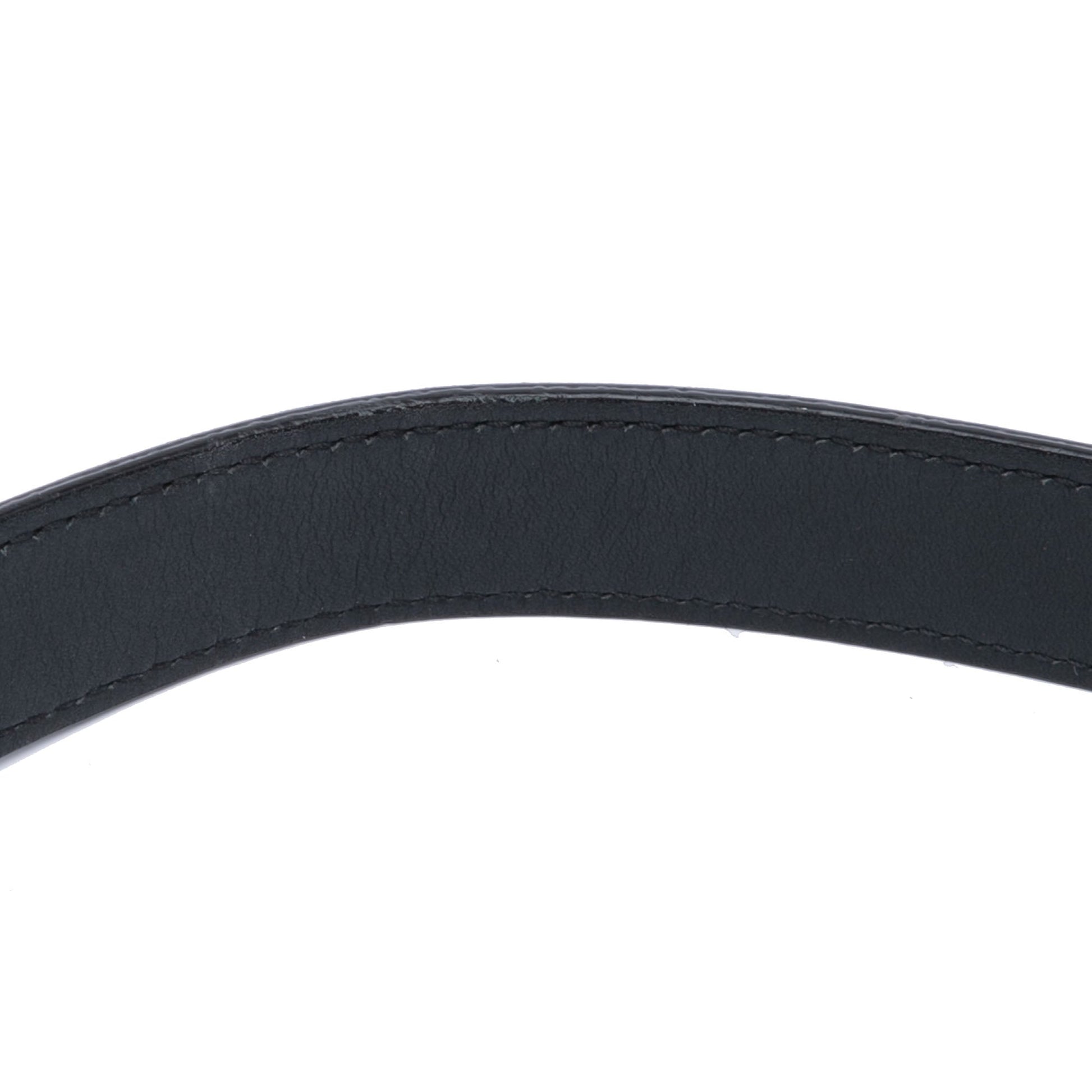 Second hand Dior Saddle Grained Calfskin Leather No Strap Handbag Black - Tabita Bags