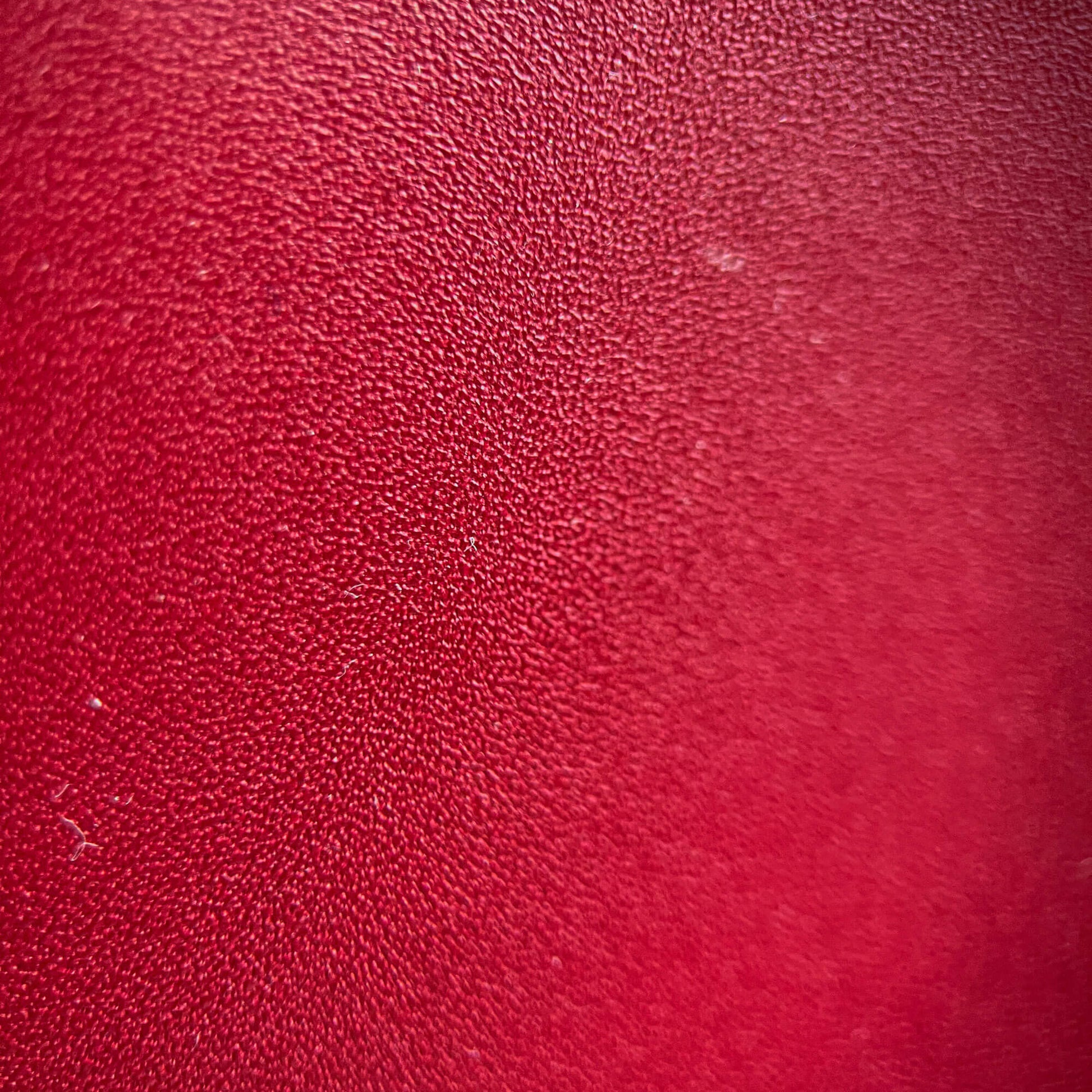 Second hand Dior Saddle Mini Ultrasmooth Calfskin Leather No Strap Handbag Cherry Red - Tabita Bags