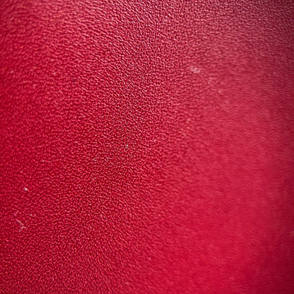 Second hand Dior Saddle Mini Ultrasmooth Calfskin Leather No Strap Handbag Cherry Red - Tabita Bags