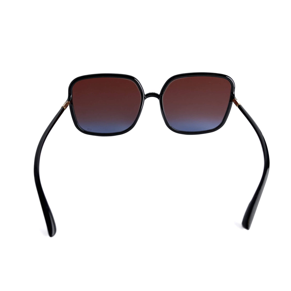 Second hand Dior Square Sunglasses Acetate Brown - Tabita Bags