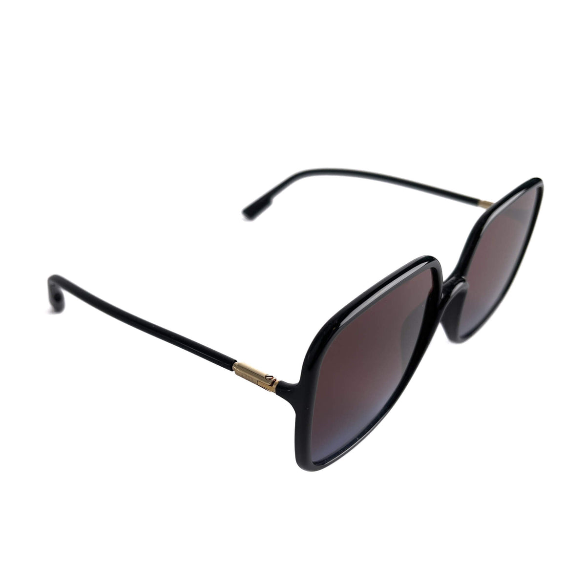 Second hand Dior Square Sunglasses Acetate Brown - Tabita Bags