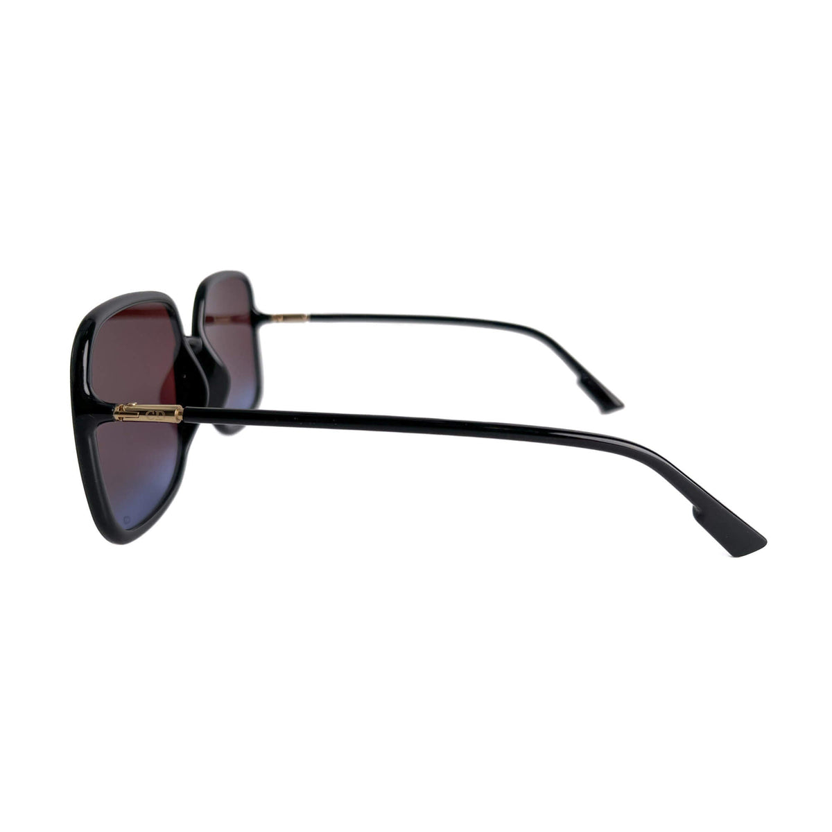 Second hand Dior Square Sunglasses Acetate Brown - Tabita Bags