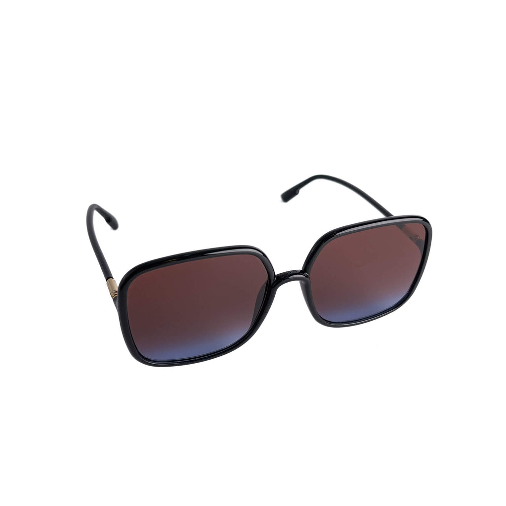 Second hand Dior Square Sunglasses Acetate Brown - Tabita Bags