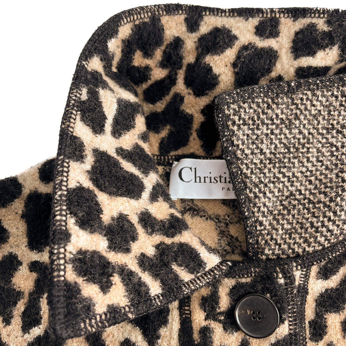 Second hand Dior Wool Blazer F 36, I 40 Bicolor - Tabita Bags