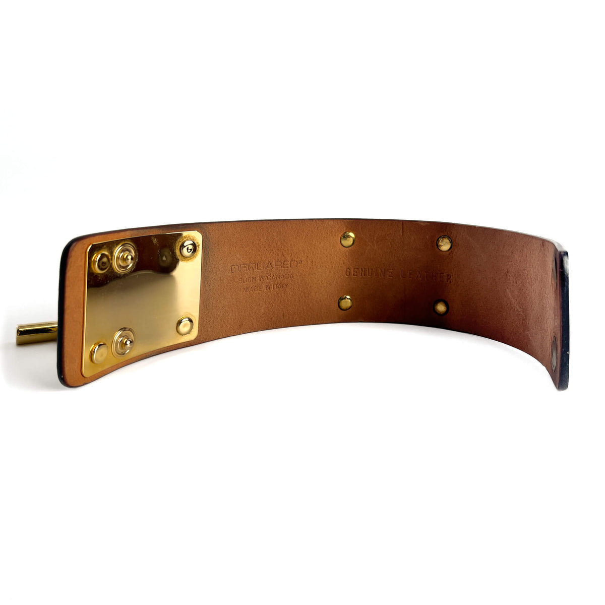 Second hand Disquared 2 Leather Bracelet 18 CM Black - Tabita Bags