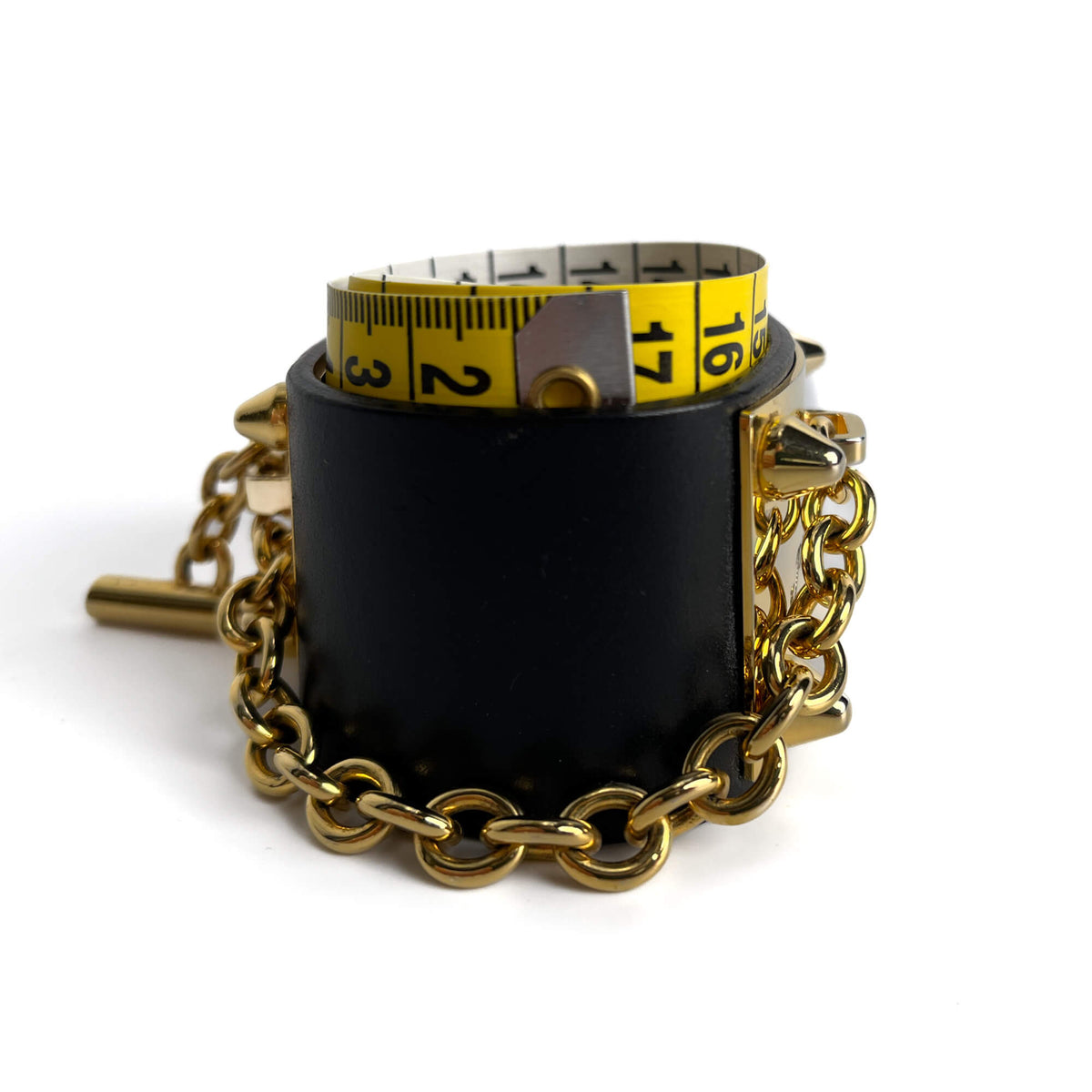 Second hand Disquared 2 Leather Bracelet 18 CM Black - Tabita Bags