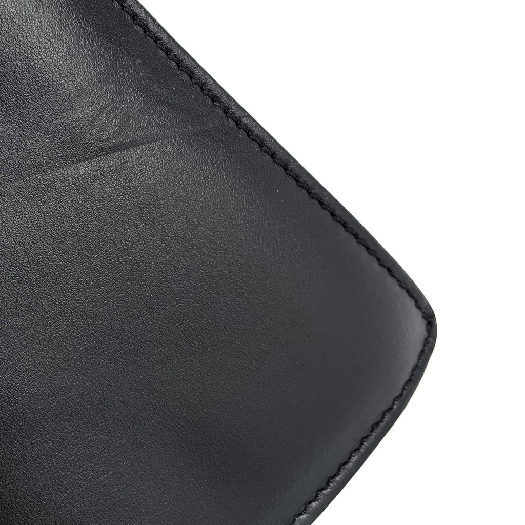 Second hand Etro Rainbow Leather Flap Shoulder Bag Black - Tabita Bags