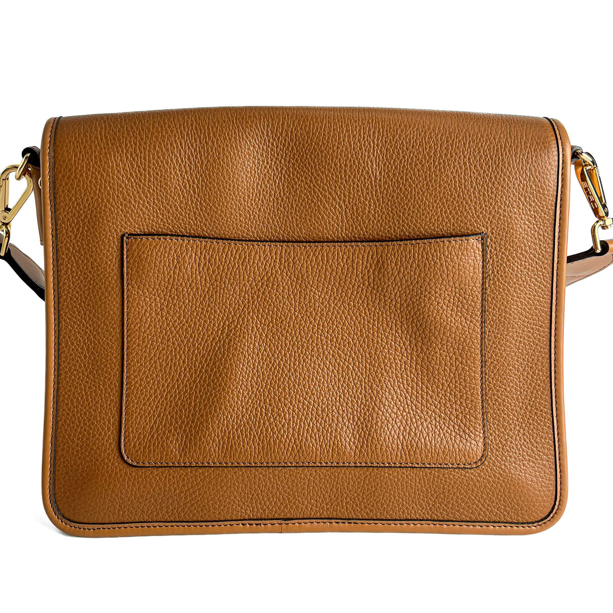 Second hand Etro Rainbow Leather Flap Shoulder Bag Caramel - Tabita Bags