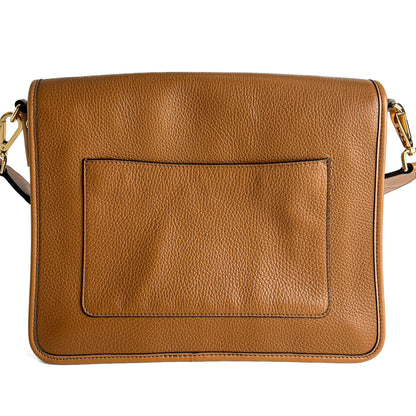 Second hand Etro Rainbow Leather Flap Shoulder Bag Caramel - Tabita Bags