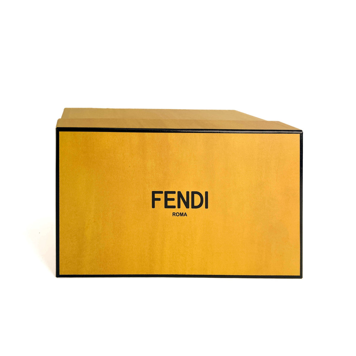 Second hand Fendi Baguette Leather Loafer 38 1/2 Yellow - Tabita Bags