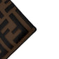 Second hand Fendi FF Diamonds Leather Wallet Brown - Tabita Bags