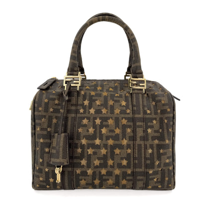 Second hand Fendi Trunk Handbag FF monogram Brown - Tabita Bags