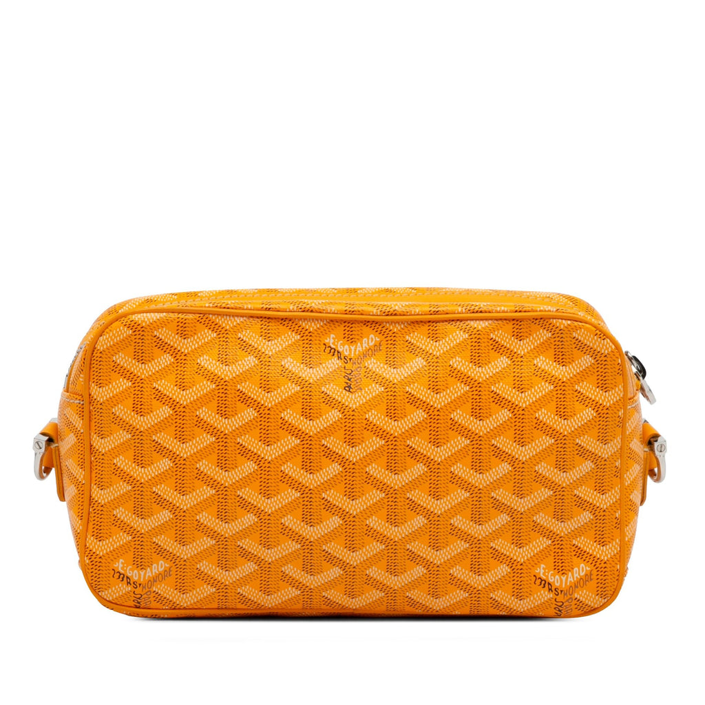 Second hand Goyard Cap - Vert PM Canvas Crossbody Yellow - Tabita Bags