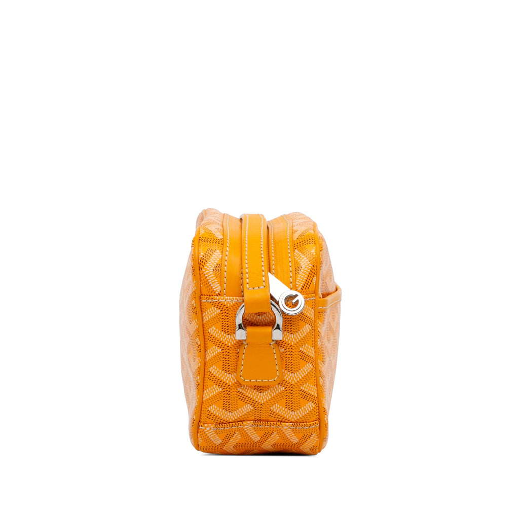 Second hand Goyard Cap - Vert PM Canvas Crossbody Yellow - Tabita Bags