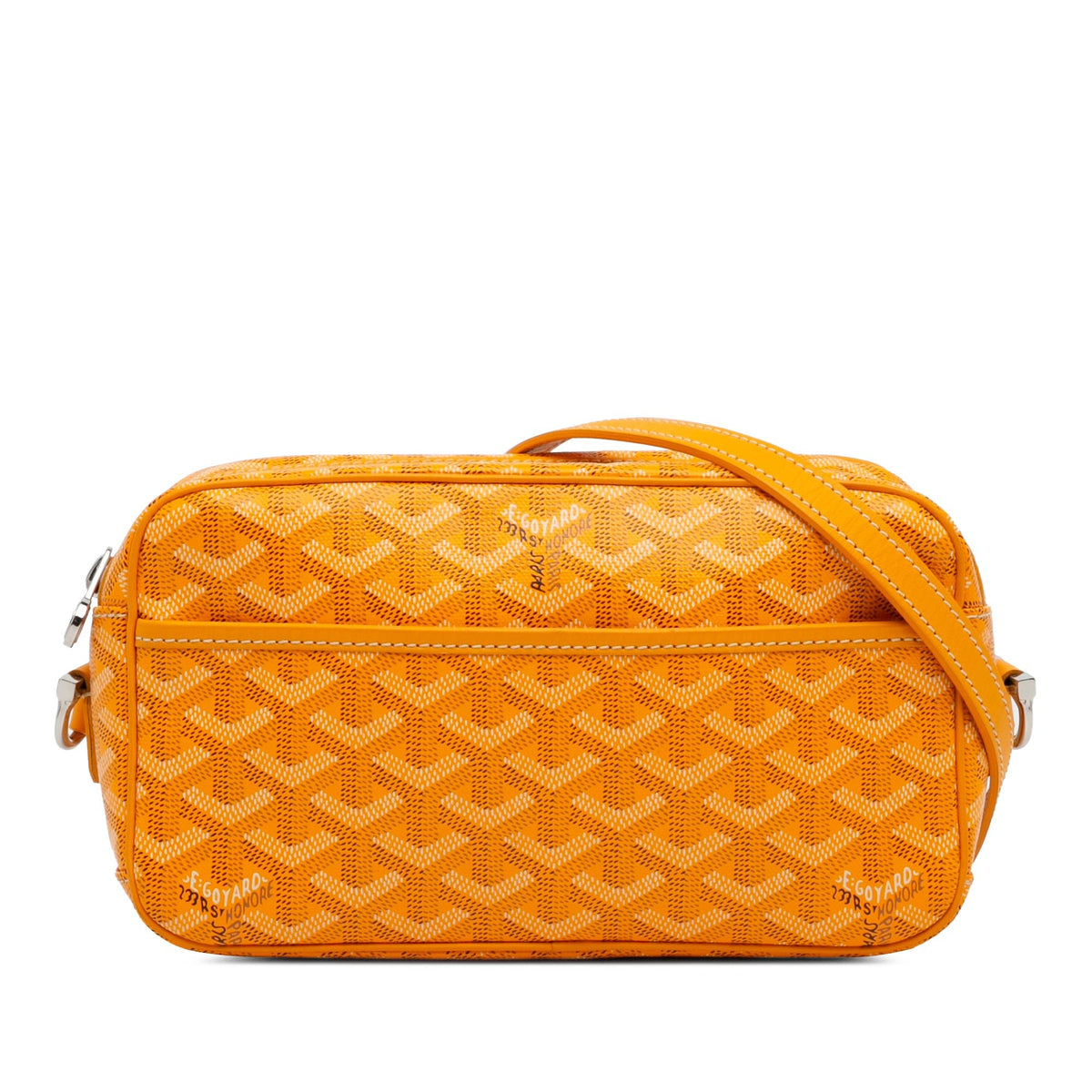 Second hand Goyard Cap - Vert PM Canvas Crossbody Yellow - Tabita Bags