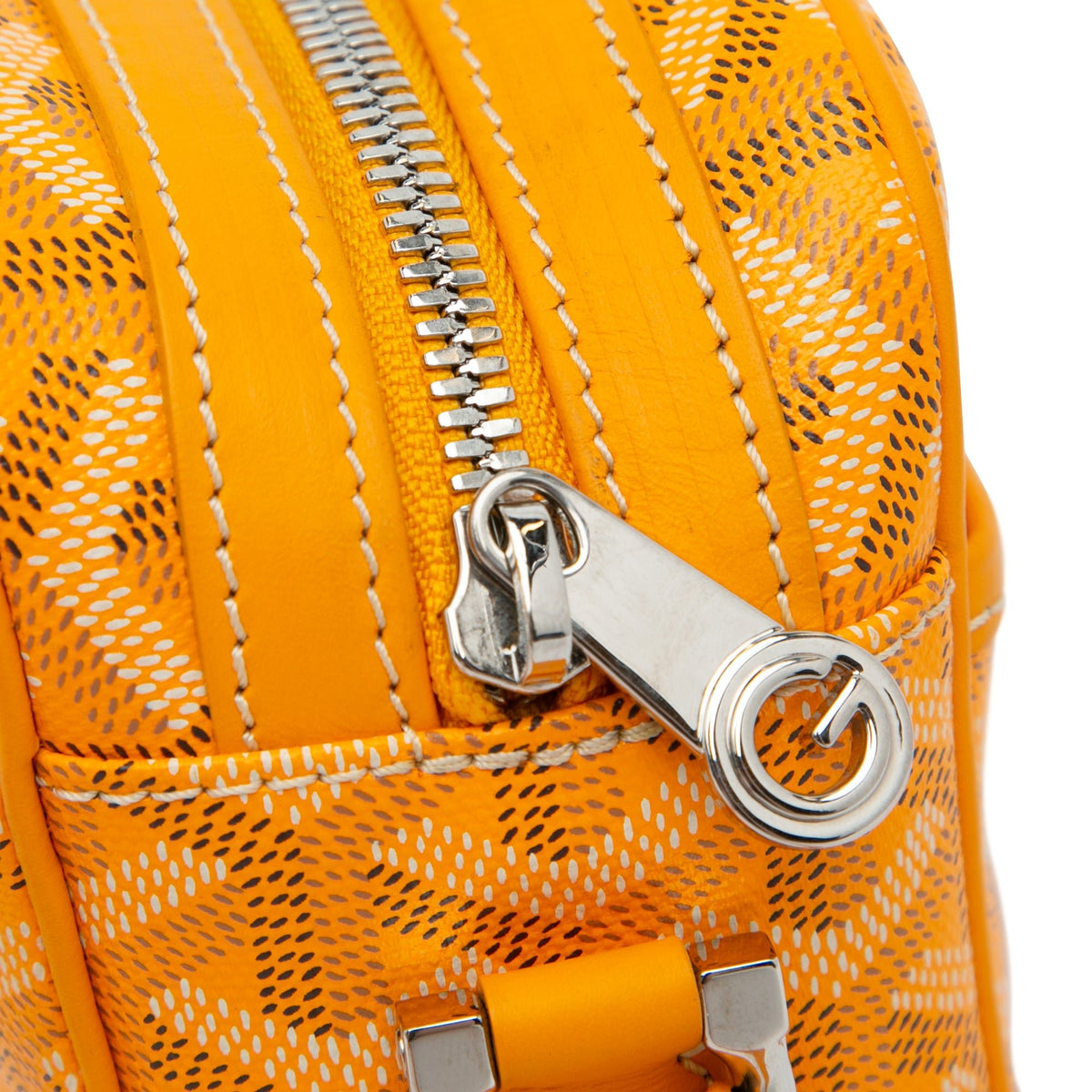 Second hand Goyard Cap - Vert PM Canvas Crossbody Yellow - Tabita Bags