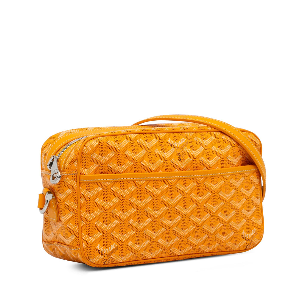 Second hand Goyard Cap - Vert PM Canvas Crossbody Yellow - Tabita Bags
