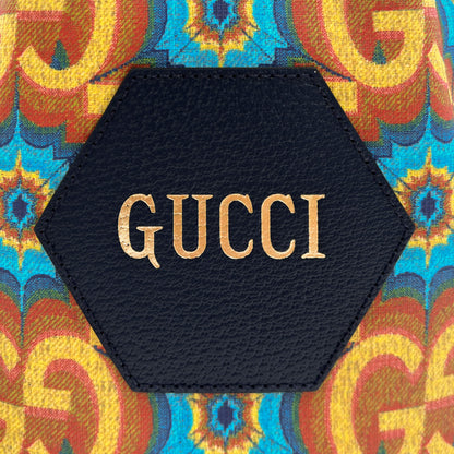 Second hand Gucci 100 Leather Bucket Shoulder Bag Kaleidoscopic - Tabita Bags