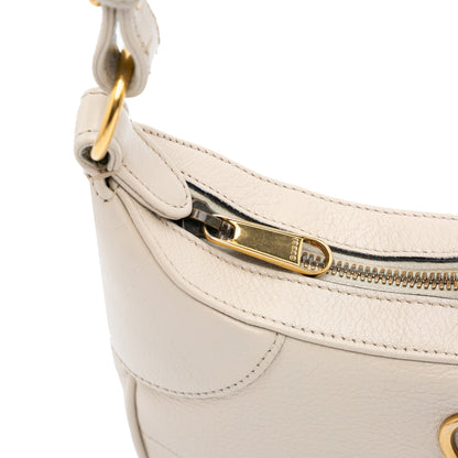 Second hand Gucci Aphrodite Small Leather 2 - Ways Hobo Shoulder Bag White - Tabita Bags